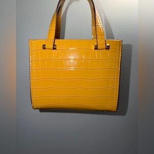 ASOS Design Small Yellow Tote Bag